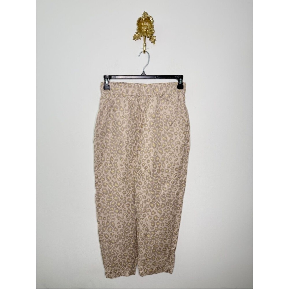 Raquel Allegra Fez Leopard Pants S